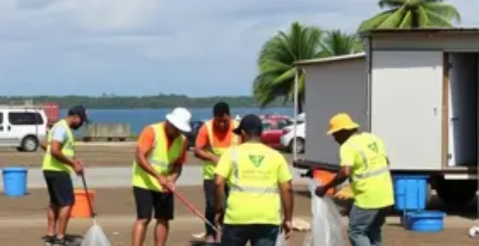 programação de limpeza