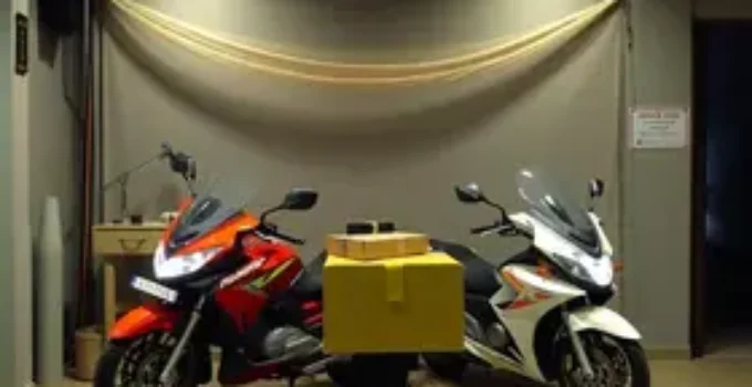espaço de apoio motoboys