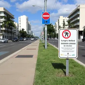 Fiscalização uso de calçadas