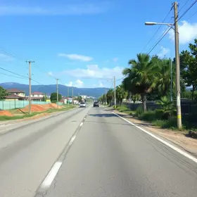 pavimentação da Estrada das Granjas