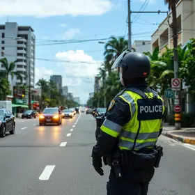 fiscalização em vias públicas