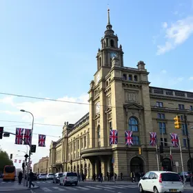 montagem da estrutura dos 112 anos