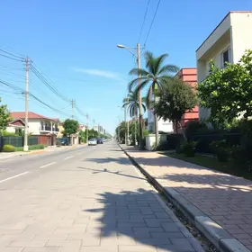 nova pavimentação