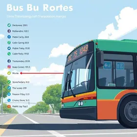 mudanças nas rotas dos ônibus