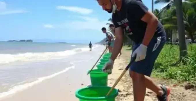 mutirões de limpeza